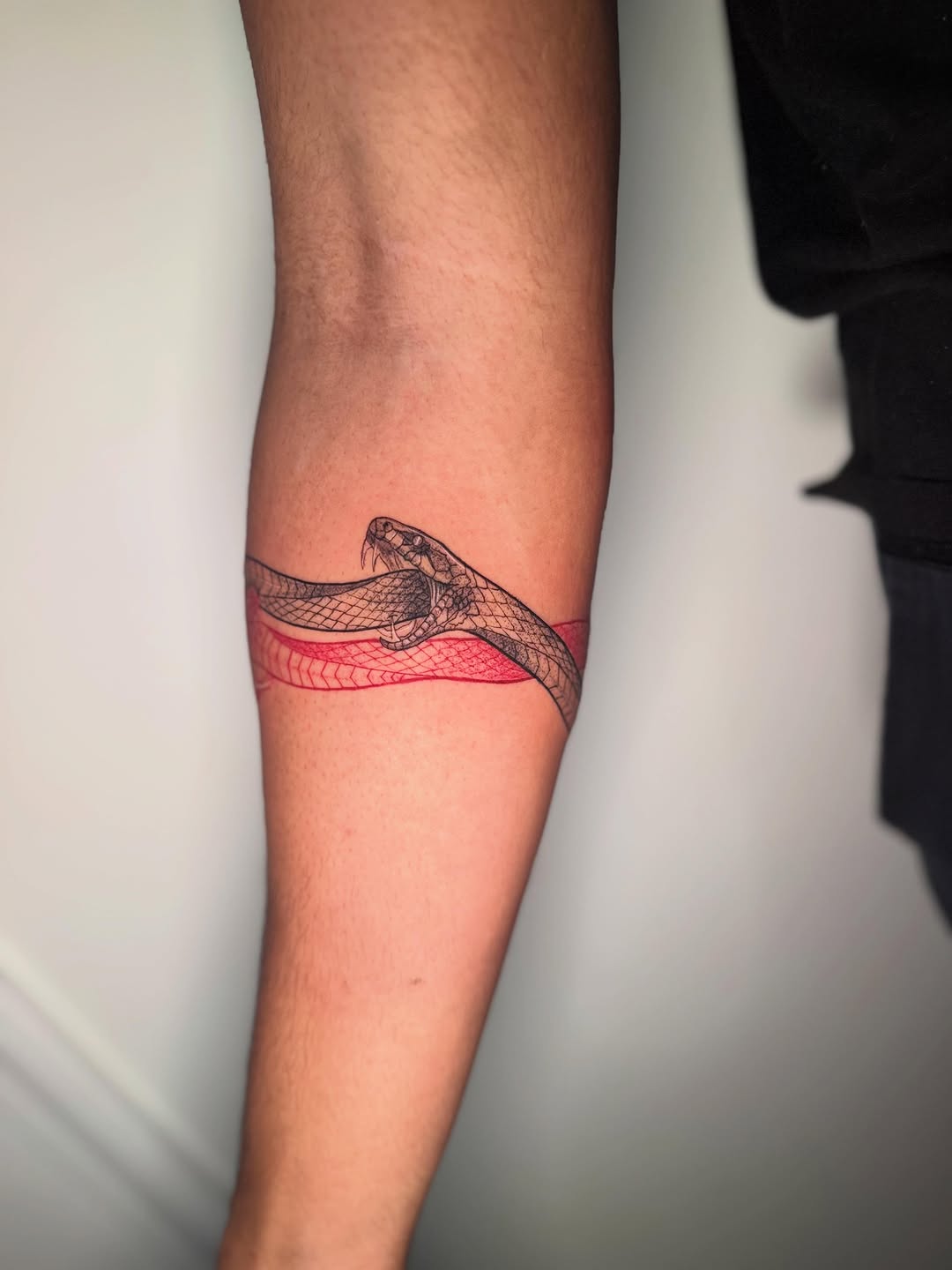 Tattoo by @_dotmx_ — black_and_grey