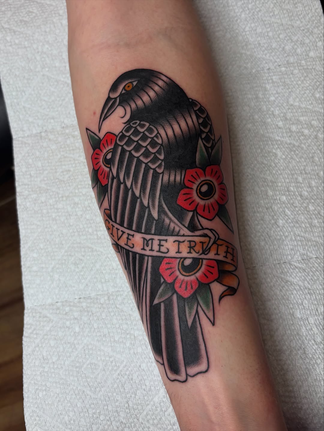 Tattoo by @tattoos.by.ang — american_traditional, lettering_script