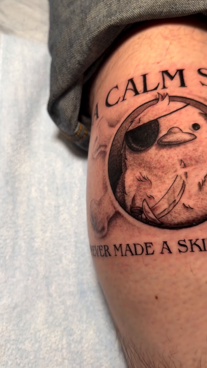 Tattoo by @artt.tattoos — black_and_grey