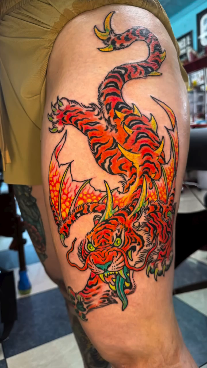 Tattoo by @timlehi — japanese_irezumi