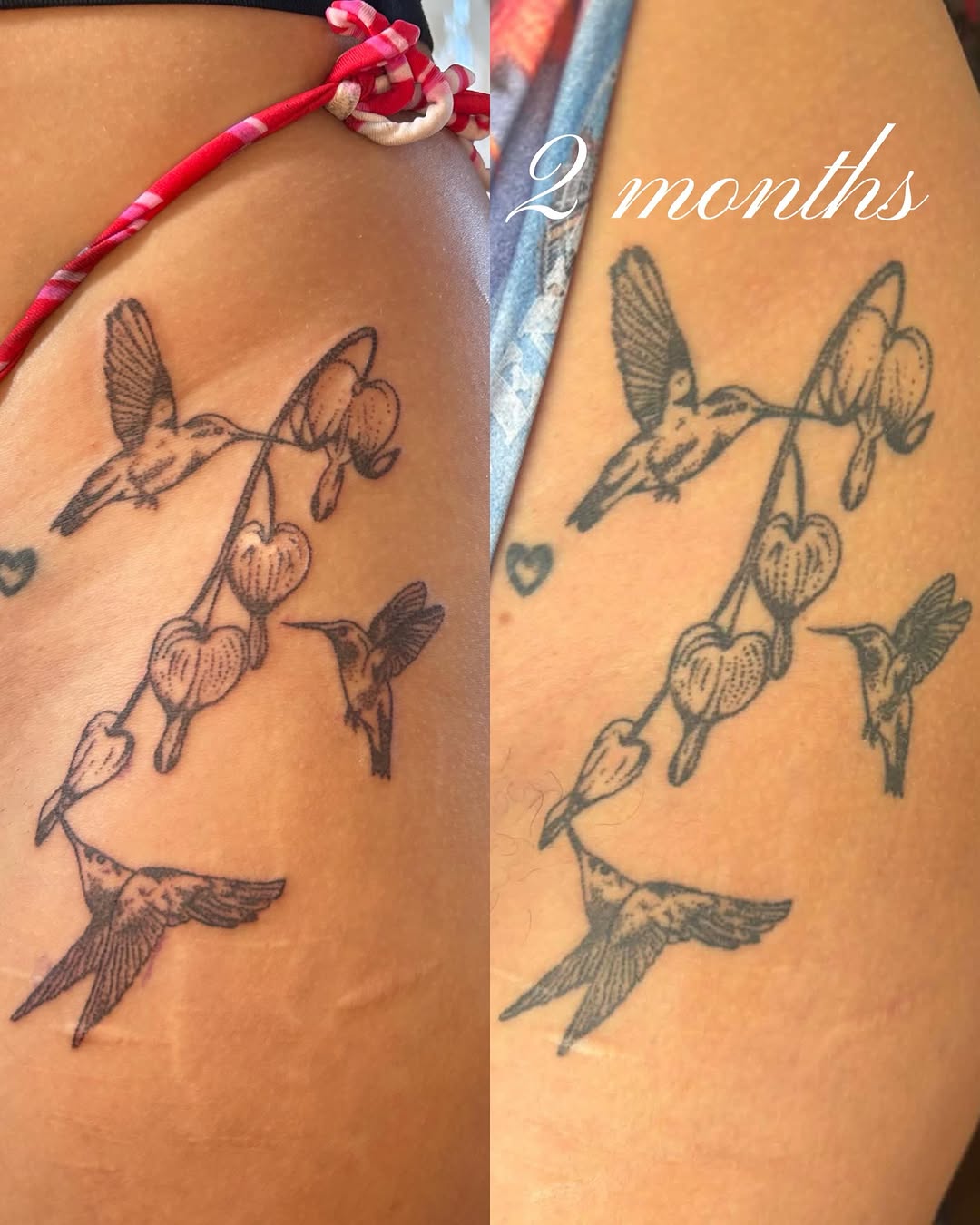 Tattoo by @glittergremliin — illustrative, fine_line