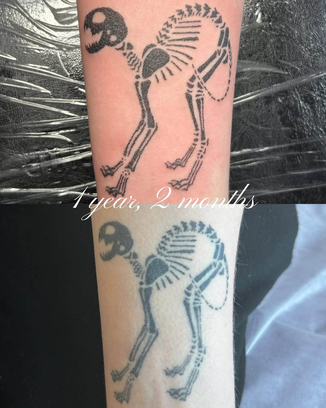 Tattoo by @glittergremliin — blackwork