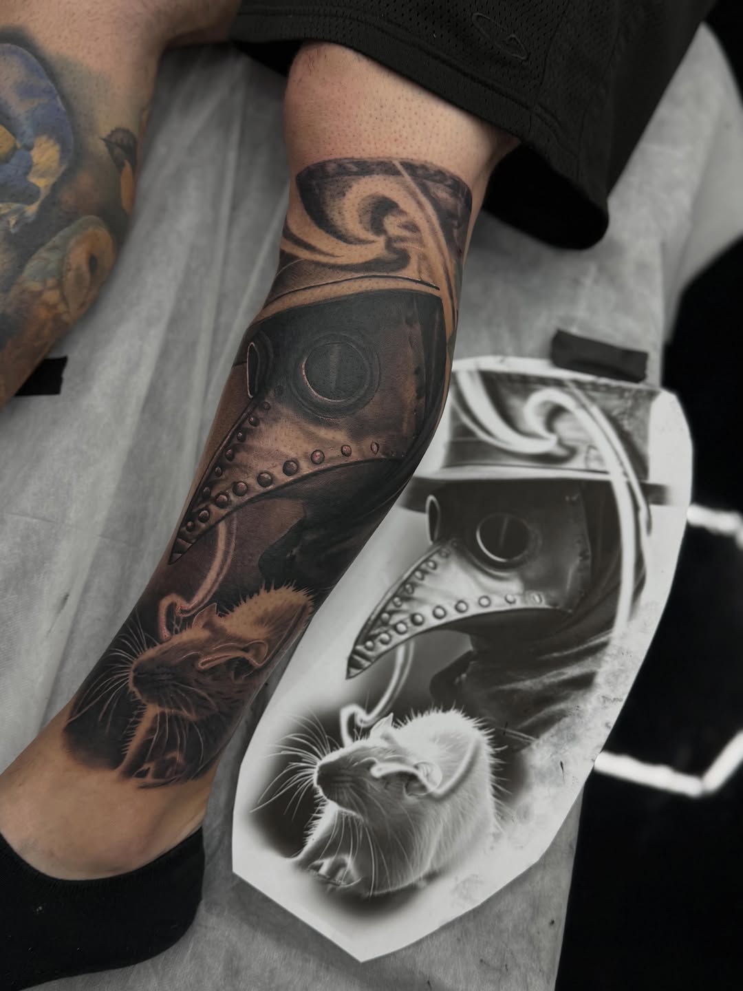 Tattoo by @m.bakerink — realism, black_and_grey