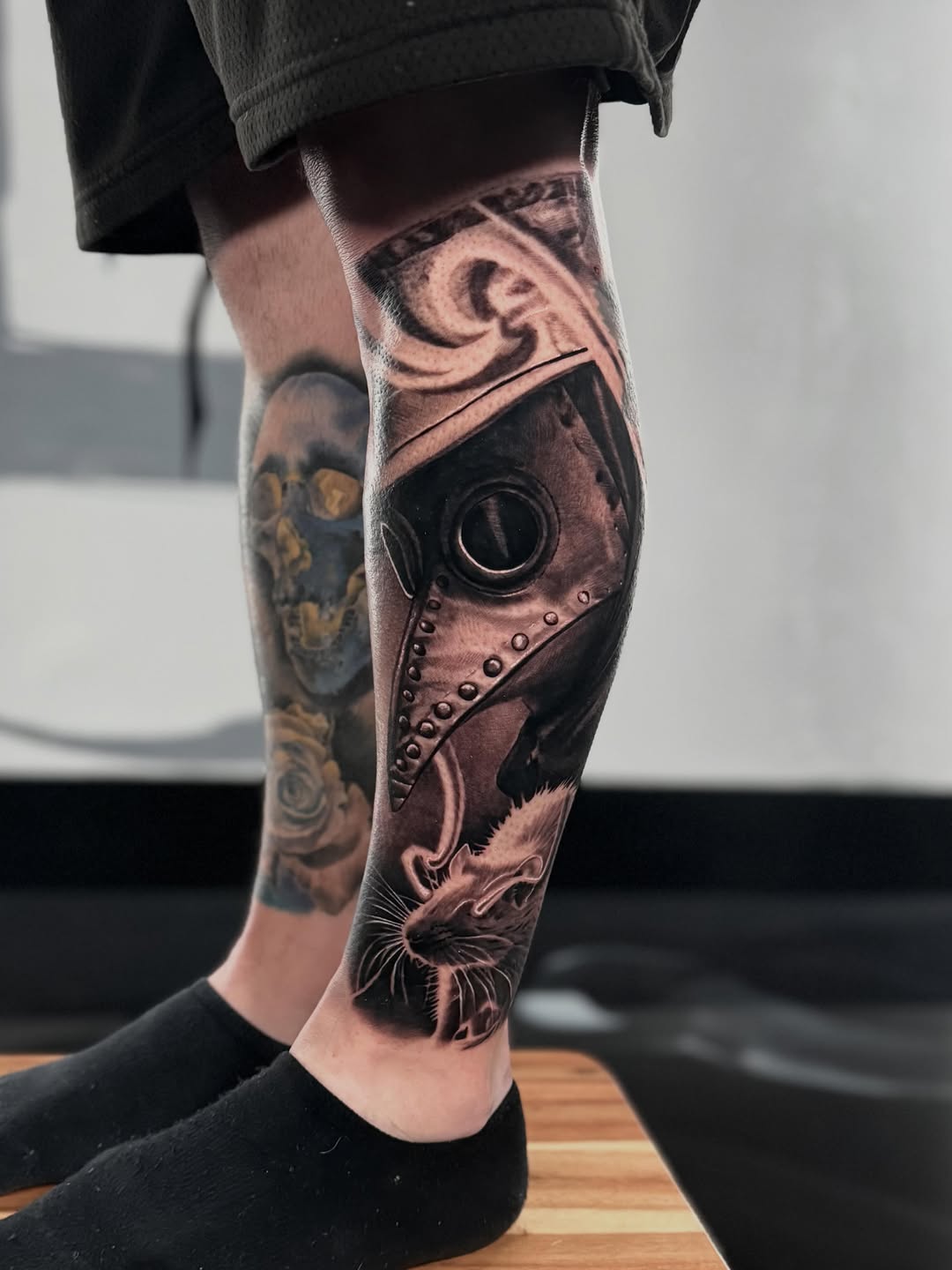 Tattoo by @m.bakerink — realism, black_and_grey