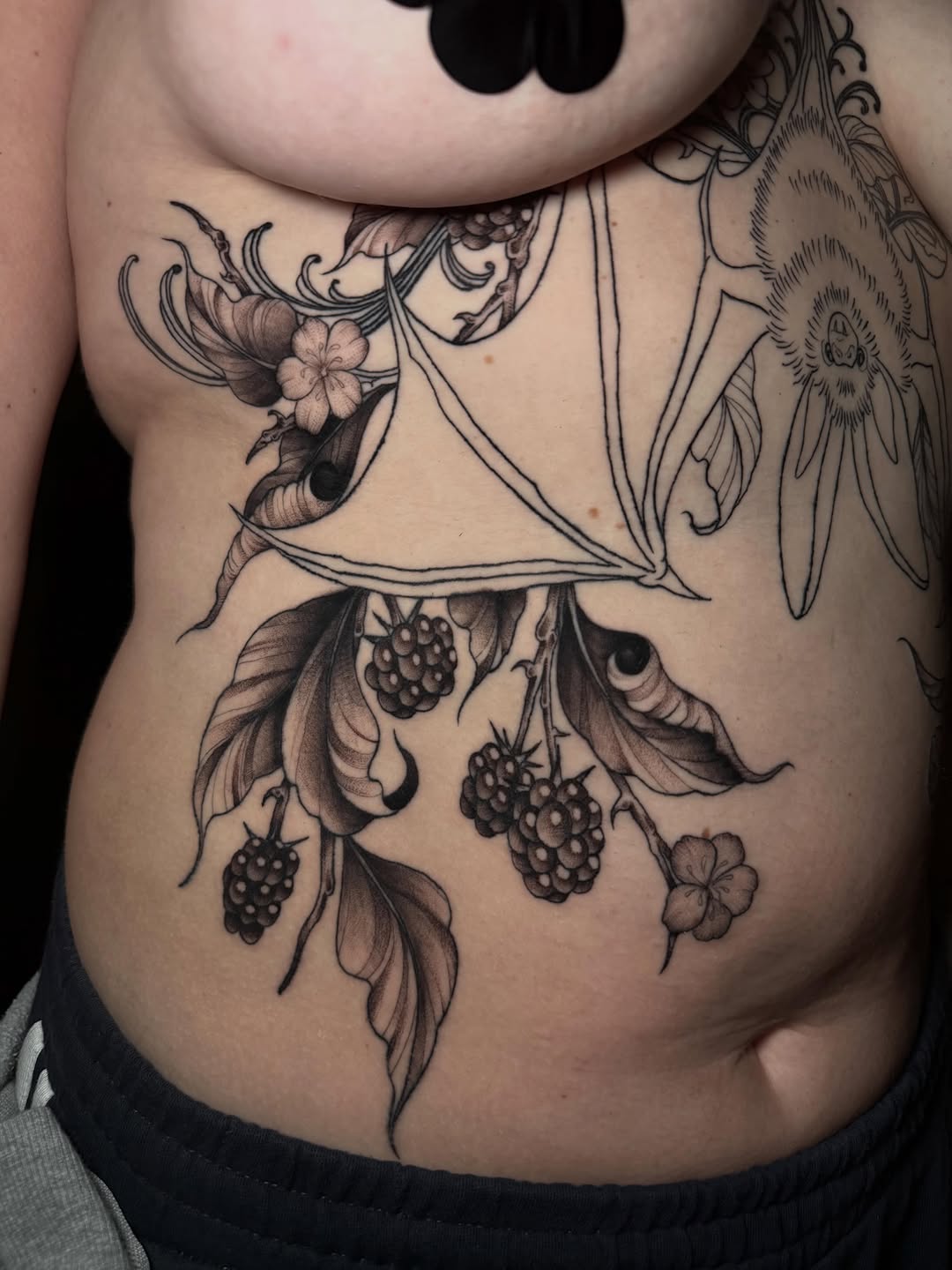 Tattoo by @lyssa_jtattoo — black_and_grey, illustrative