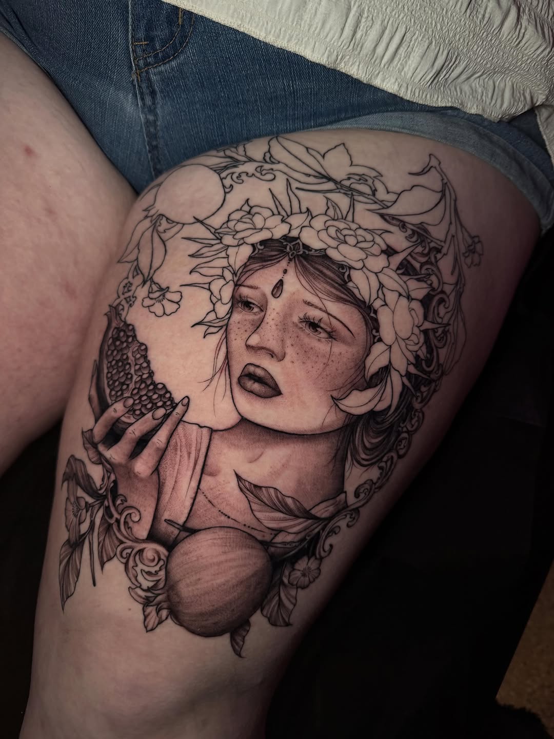 Tattoo by @lyssa_jtattoo — black_and_grey, realism