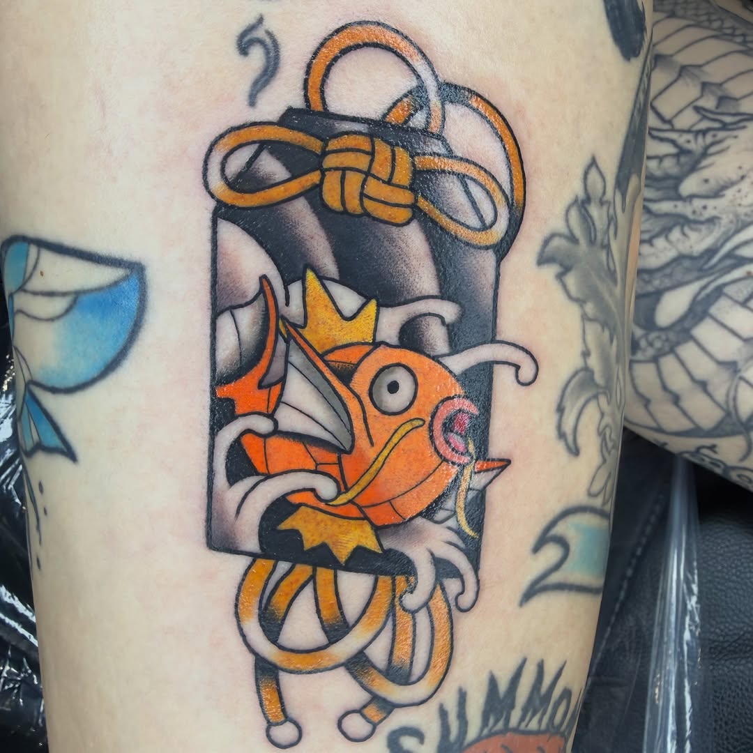 Tattoo by @chrisskon — american_traditional, illustrative