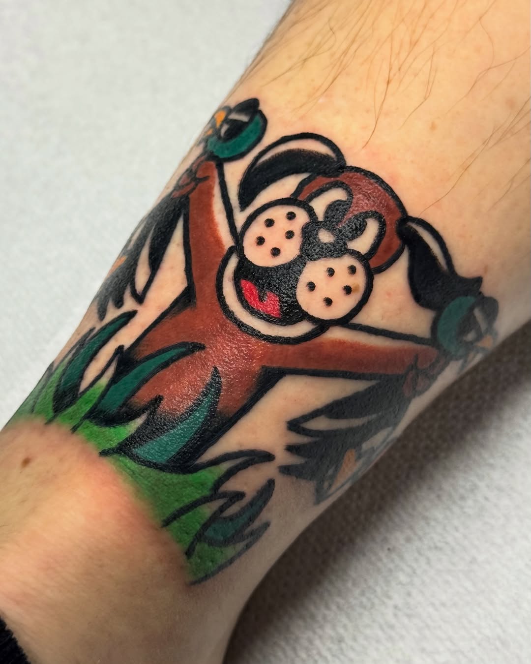Tattoo by @javintattoos — american_traditional, new_school