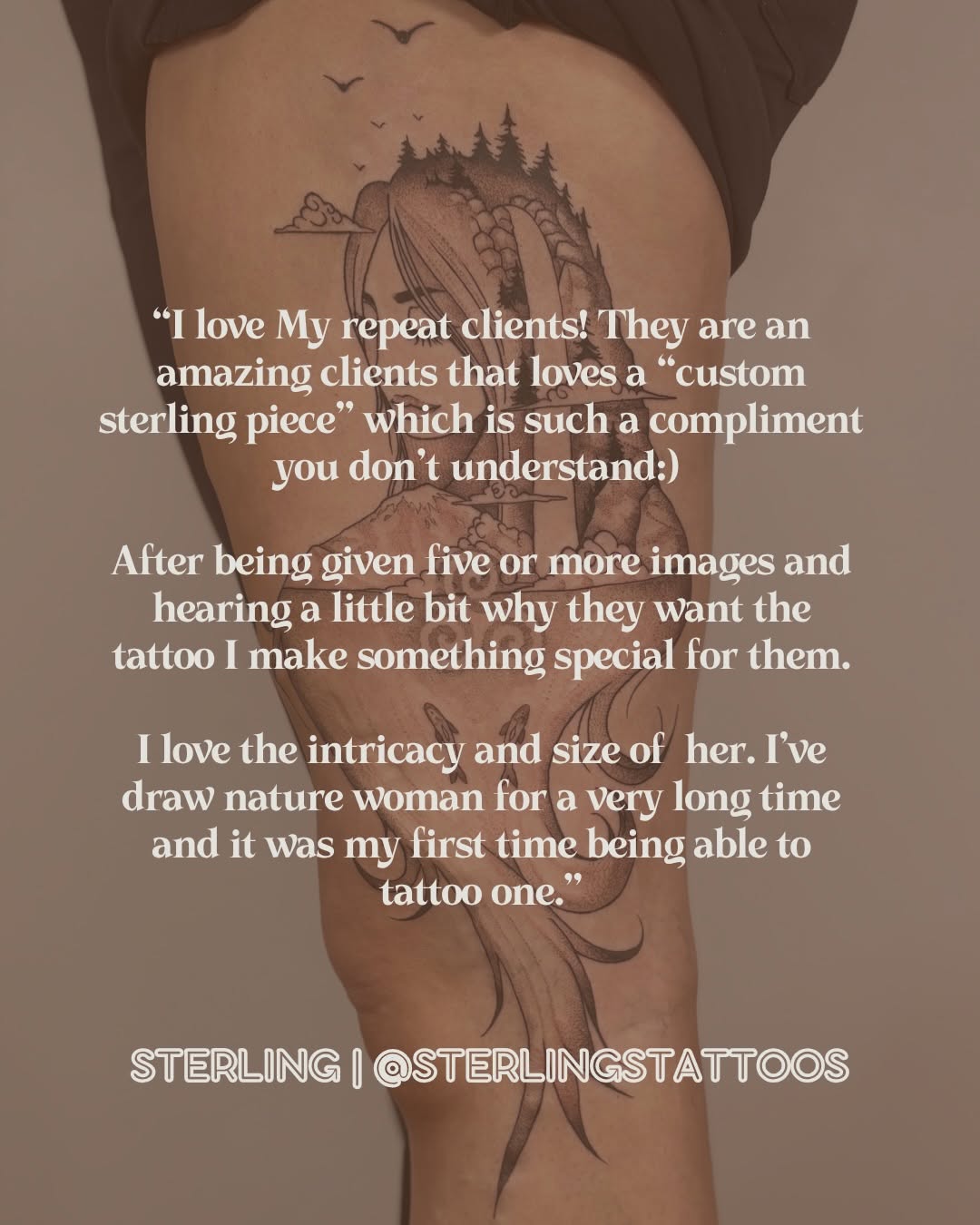 Tattoo by @sterlingstattoos — illustrative, black_and_grey
