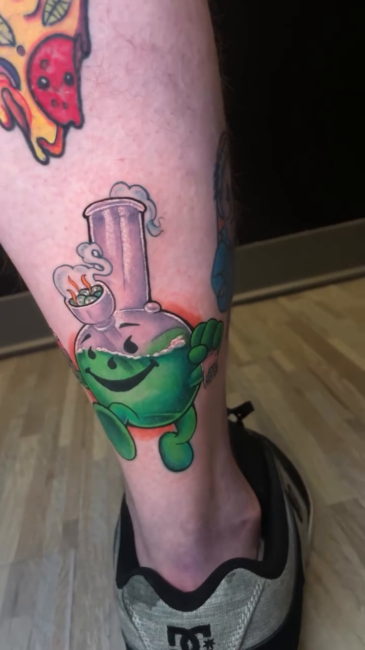 Tattoo by @zachsartwork — new_school