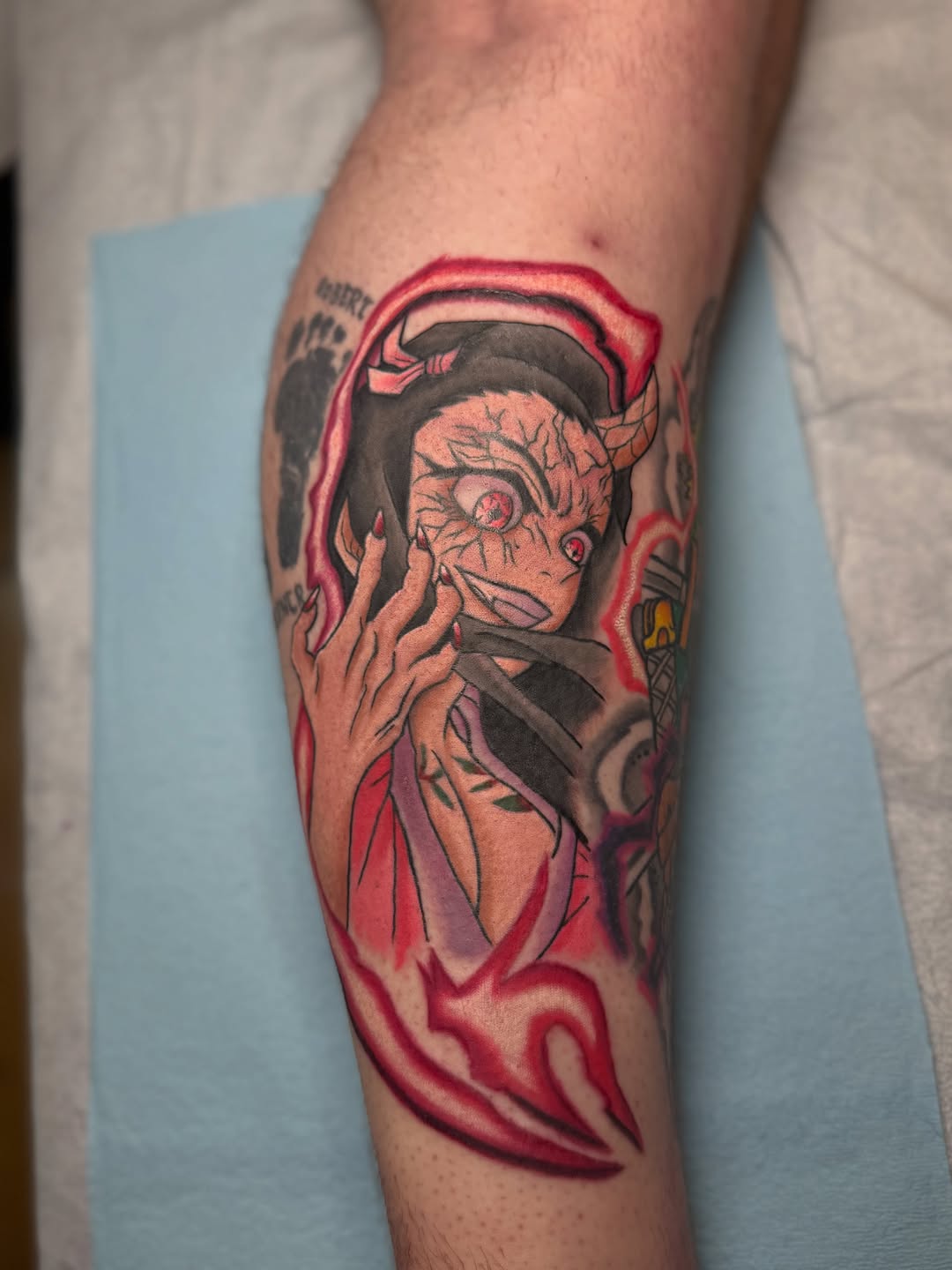 Tattoo by @tberrytattoos โ anime, new_school