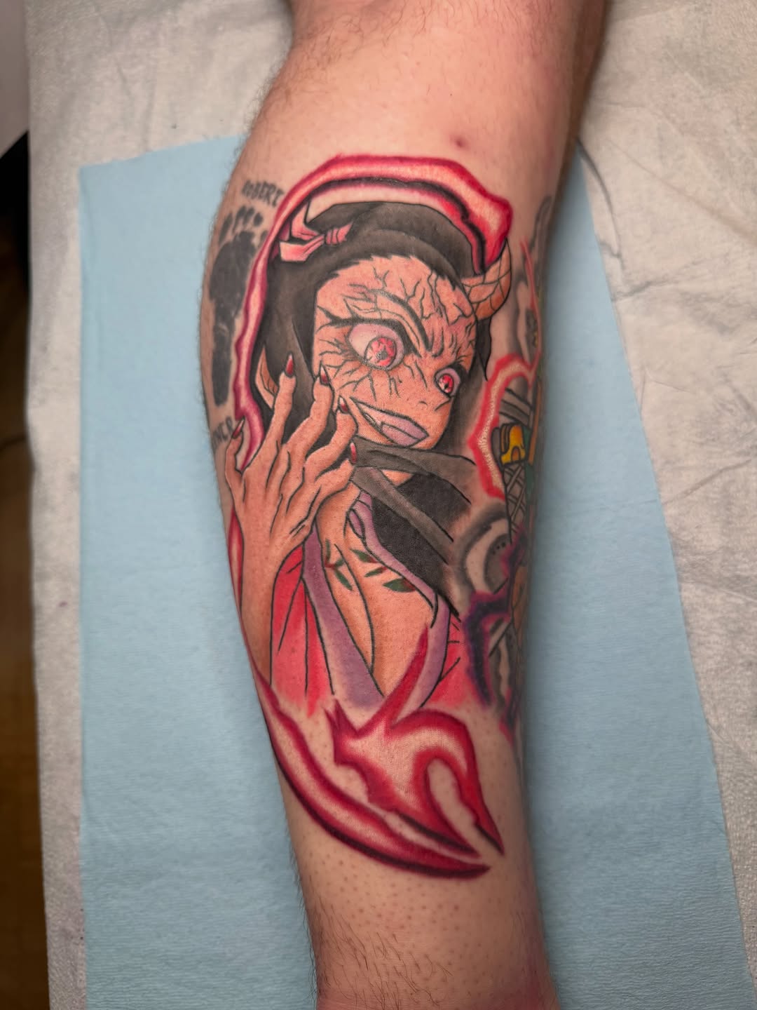 Tattoo by @tberrytattoos โ anime, trash_polka