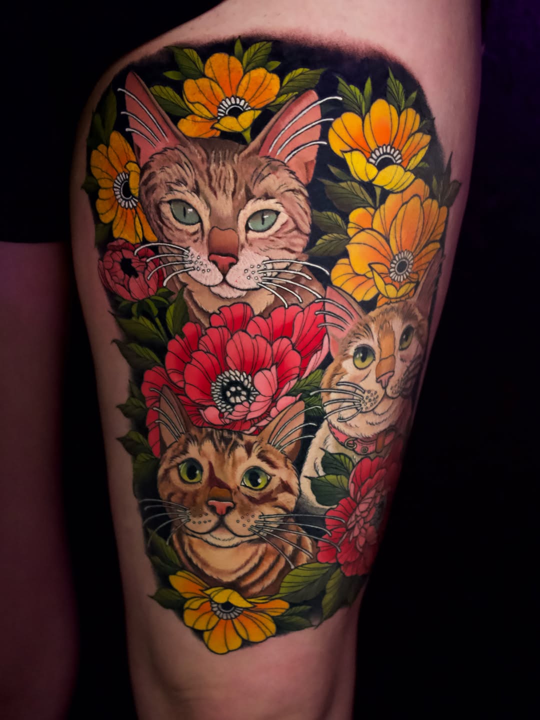 Tattoo by @aries.inkz โ neo_traditional, realism