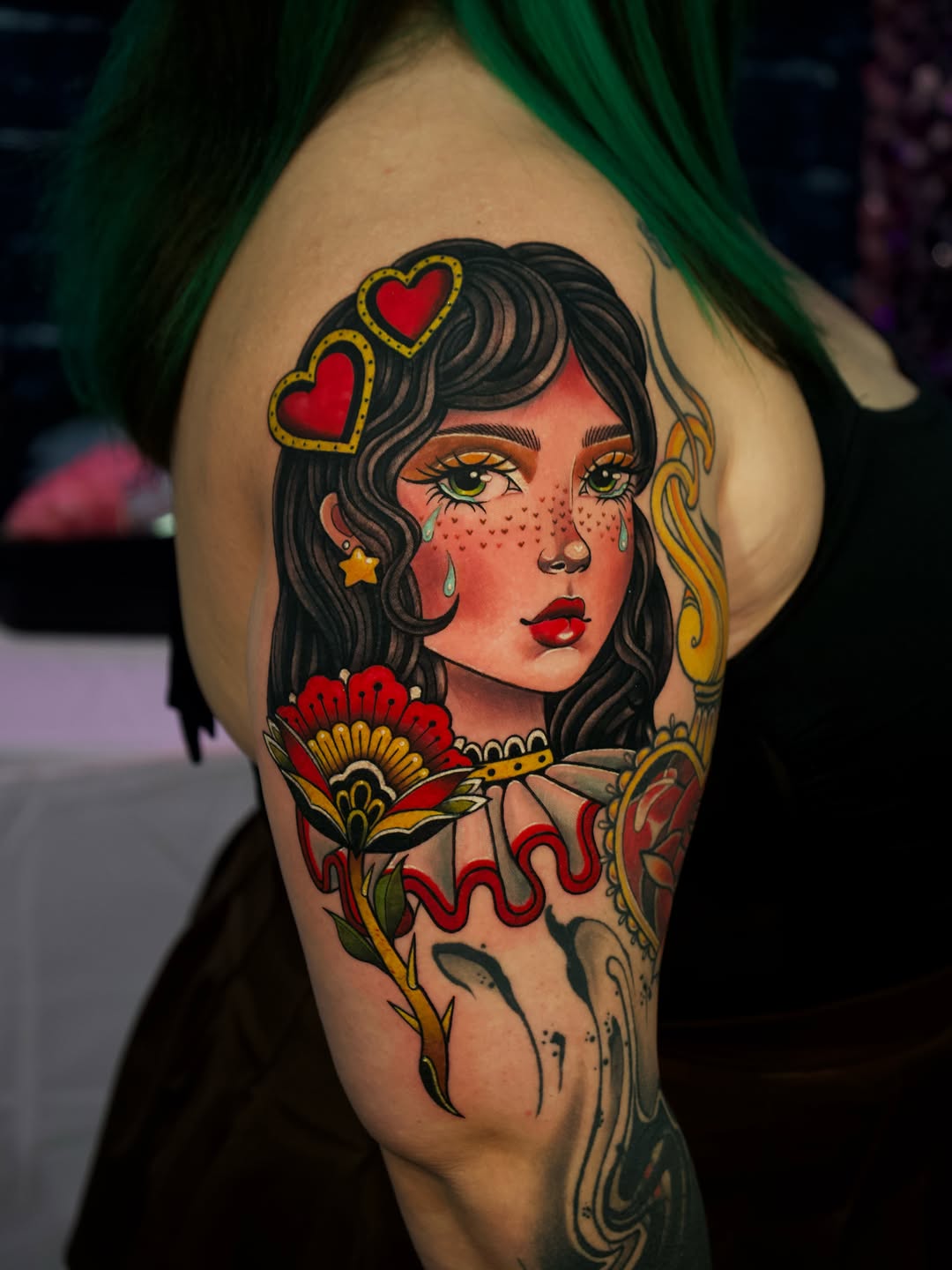 Tattoo by @aries.inkz โ neo_traditional, american_traditional
