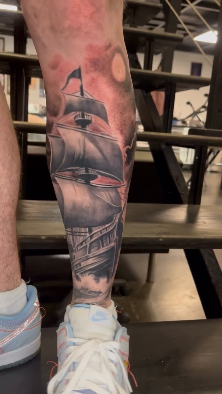 Tattoo by @jessef_tattoo — realism, black_and_grey