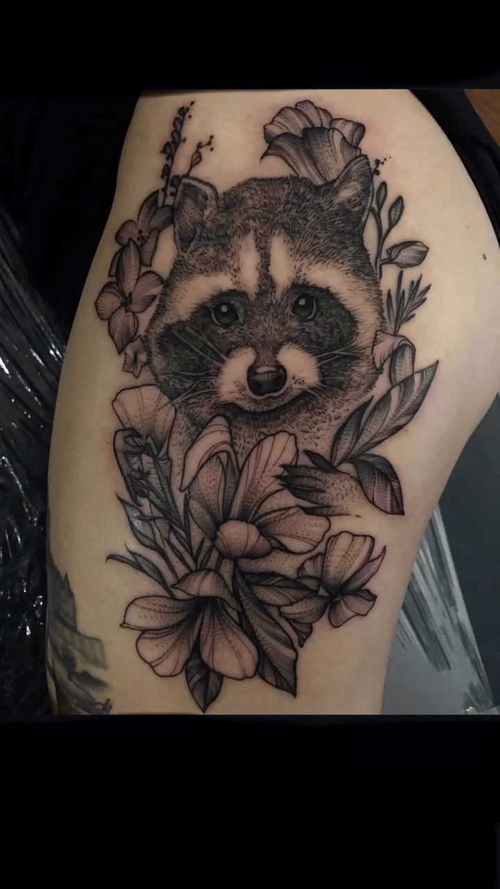 Tattoo by @jacobkearney — illustrative, black_and_grey