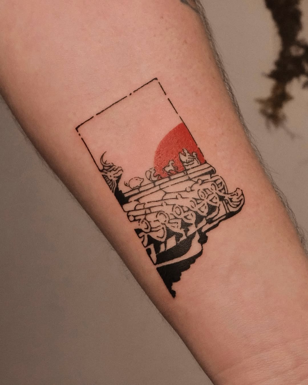 Tattoo by @wabisabi_ttt — blackwork, illustrative