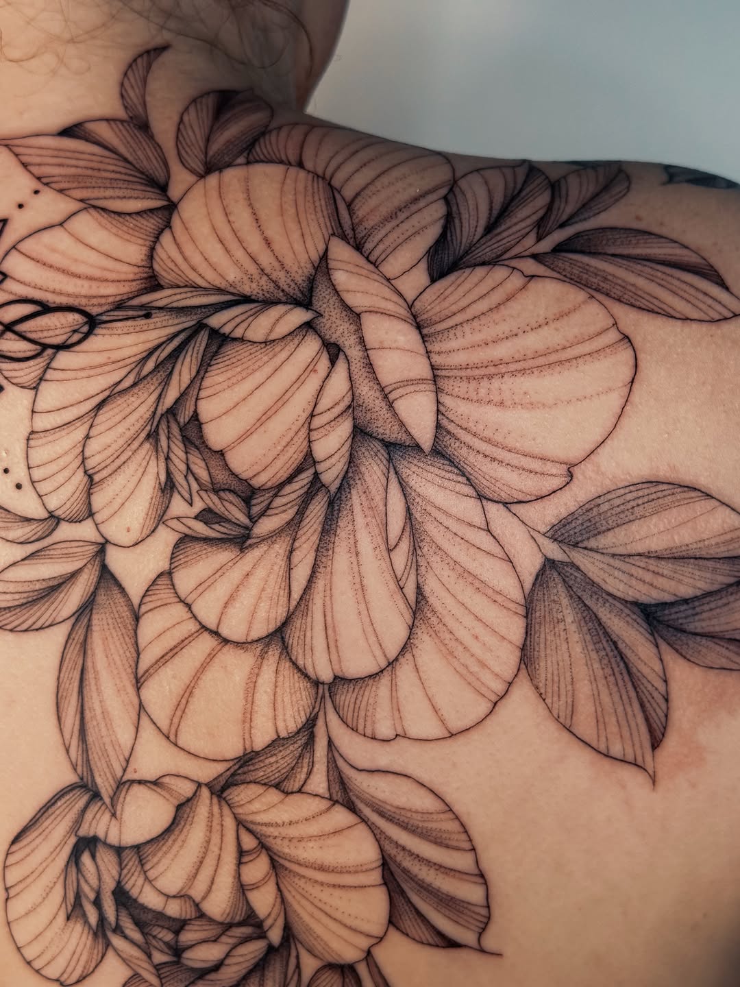 Tattoo by @olgatattooing — black_and_grey
