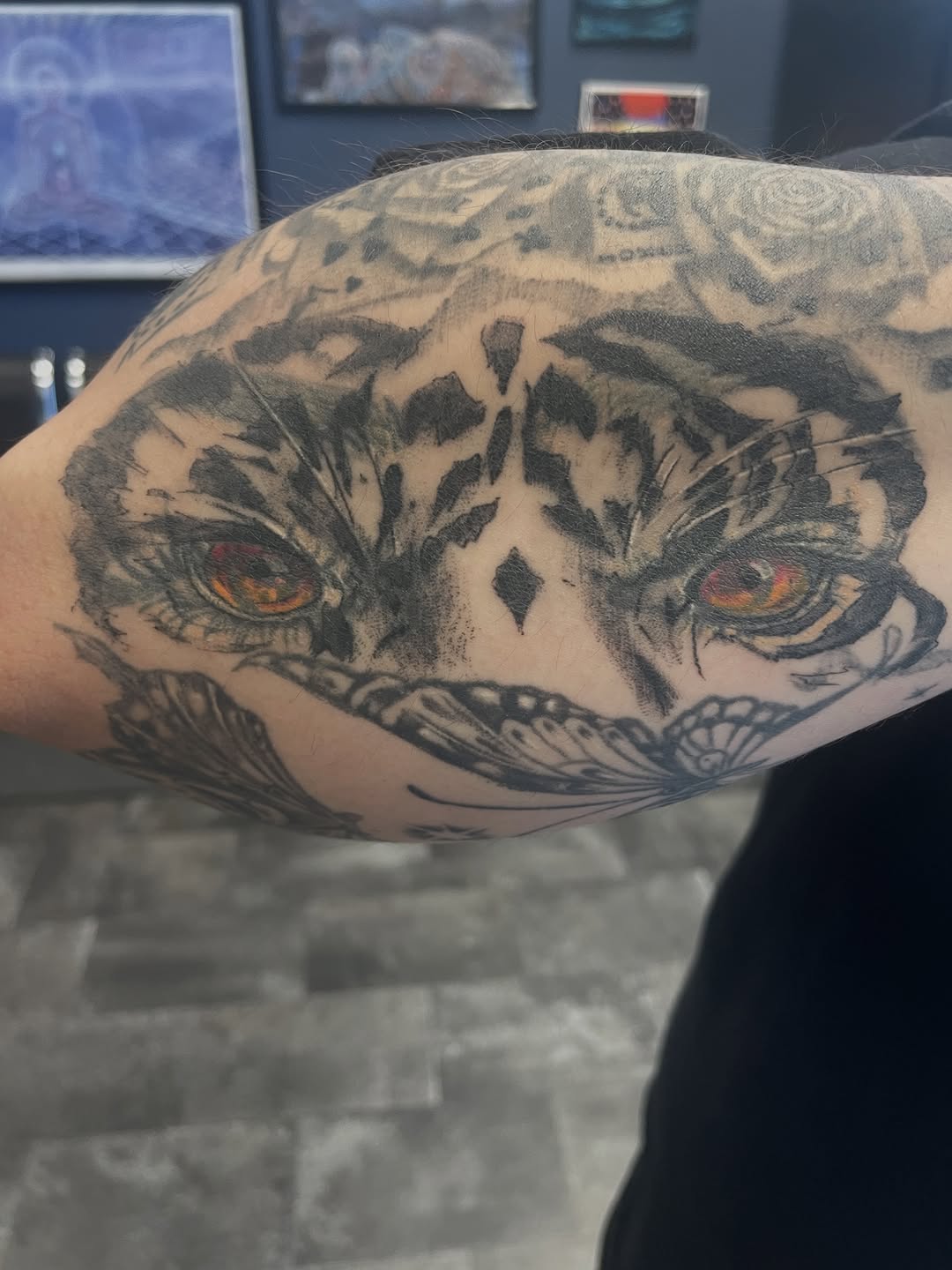 Tattoo by @artist_usual — realism, black_and_grey
