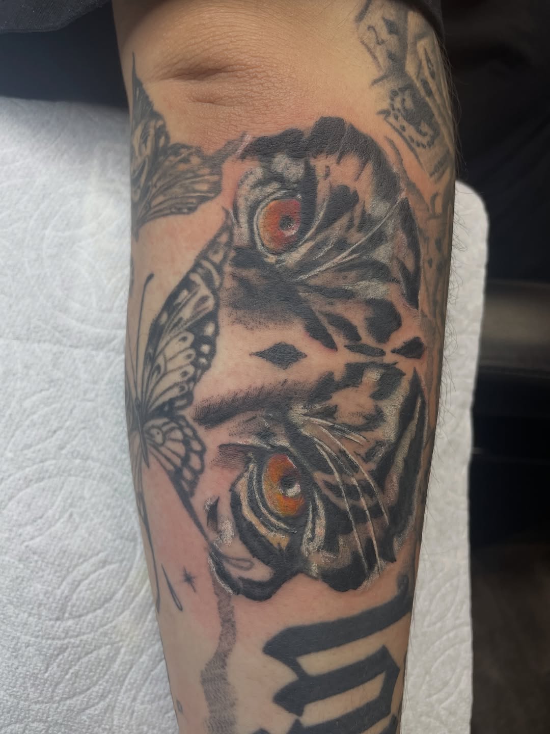 Tattoo by @artist_usual — realism, black_and_grey