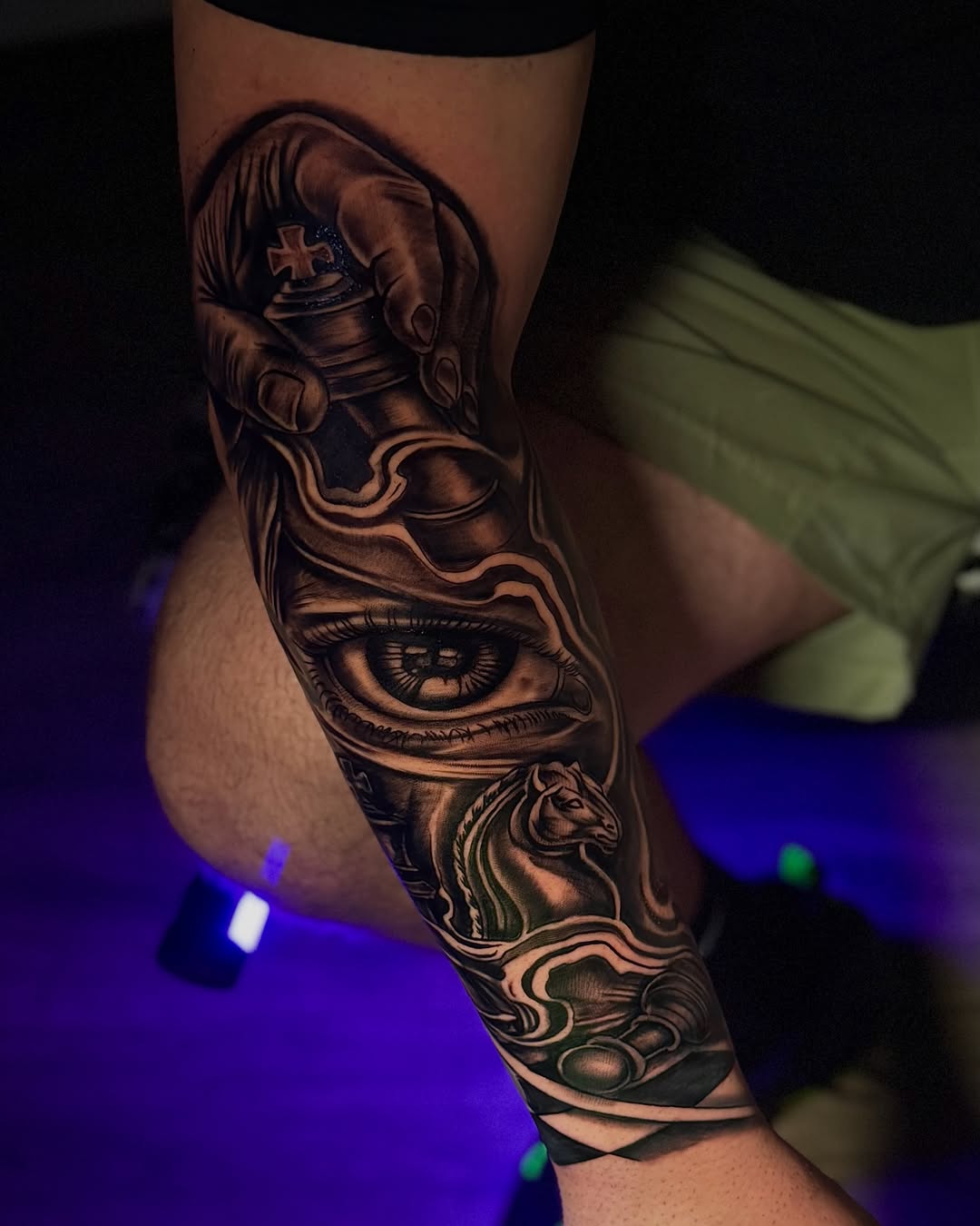 Tattoo by @inkdyou โ realism, black_and_grey