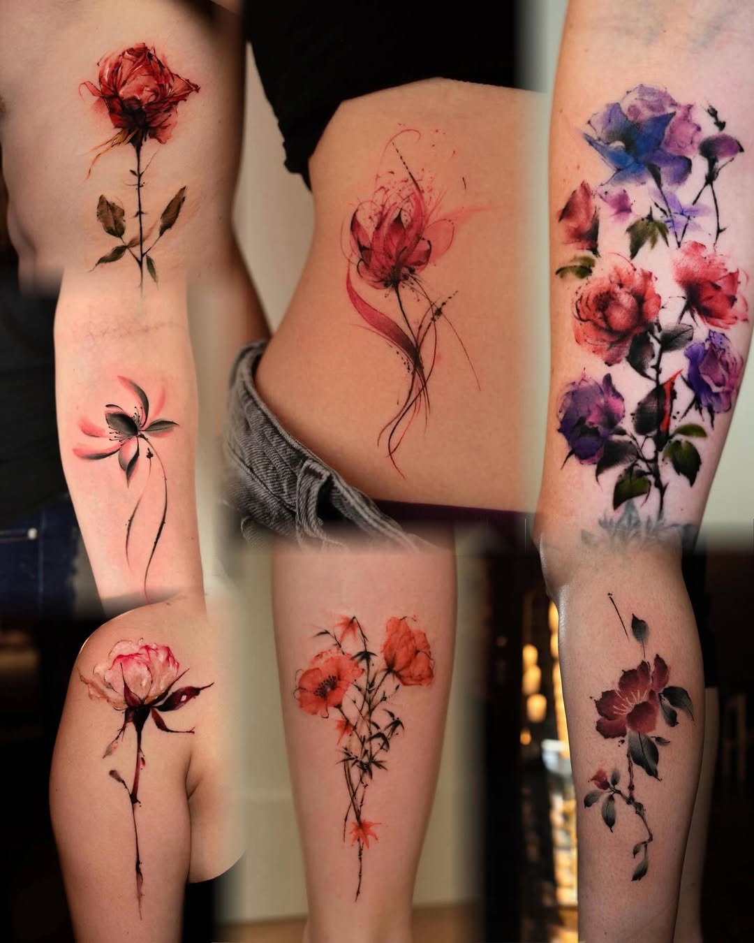 Tattoo by @mr.yang_tattoo โ watercolor