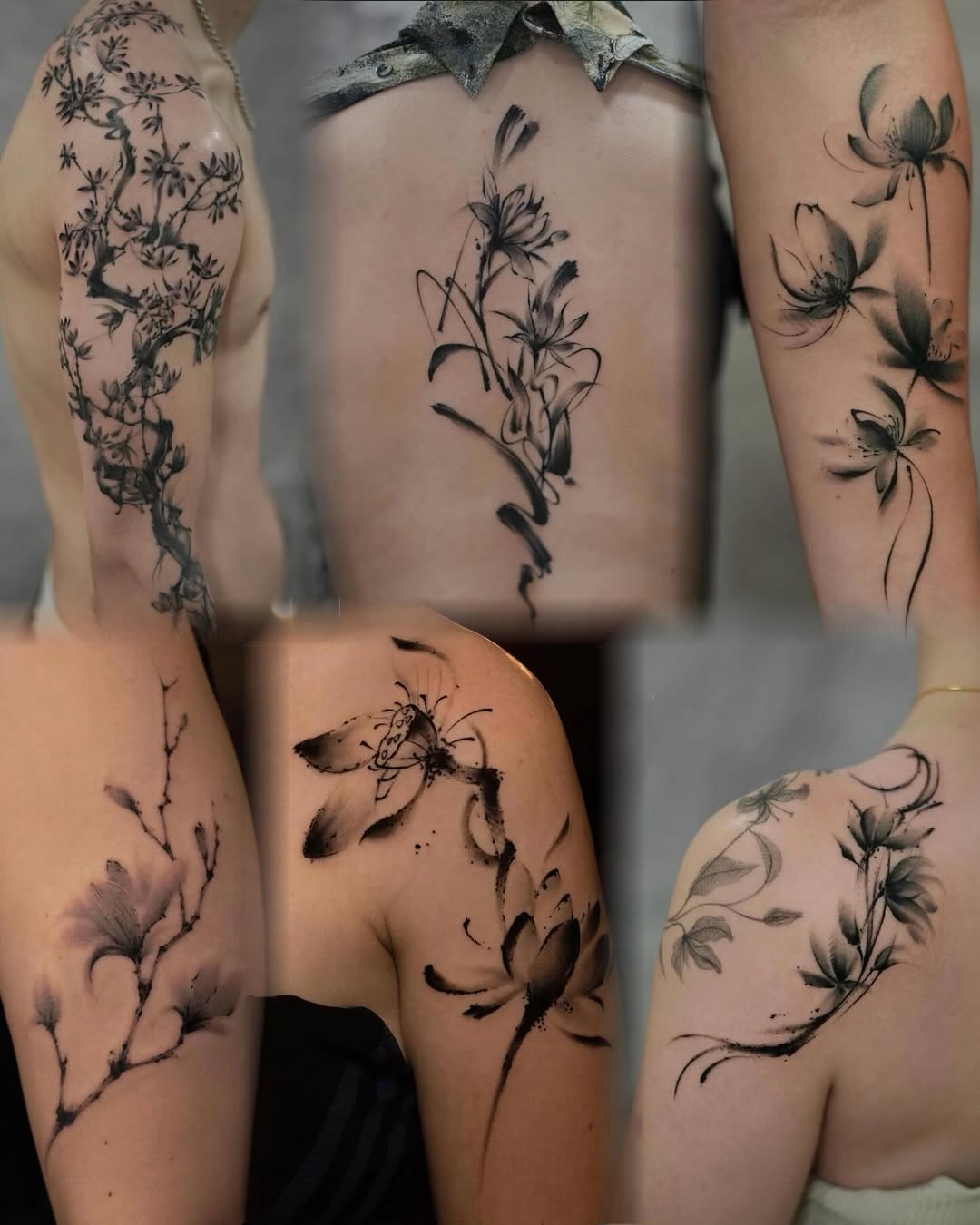 Tattoo by @mr.yang_tattoo โ black_and_grey, illustrative