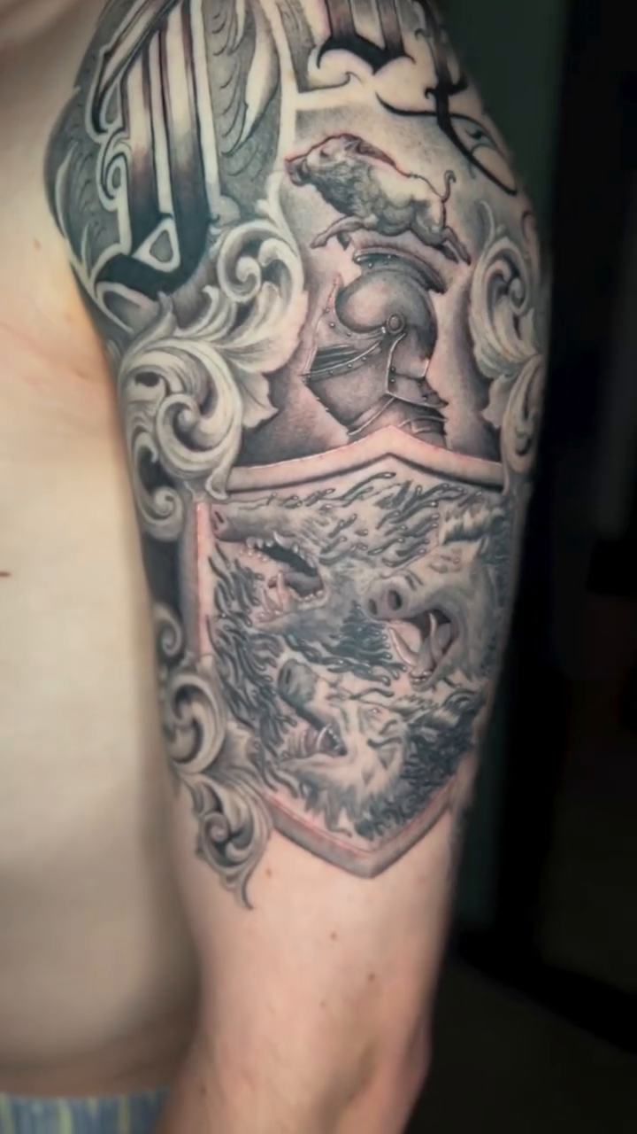 Tattoo by @rtist_ink — black_and_grey, realism