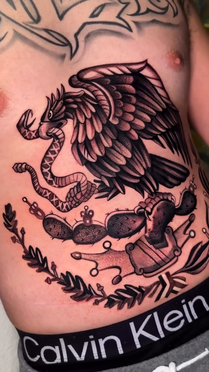 Tattoo by @westhustleart — black_and_grey, realism