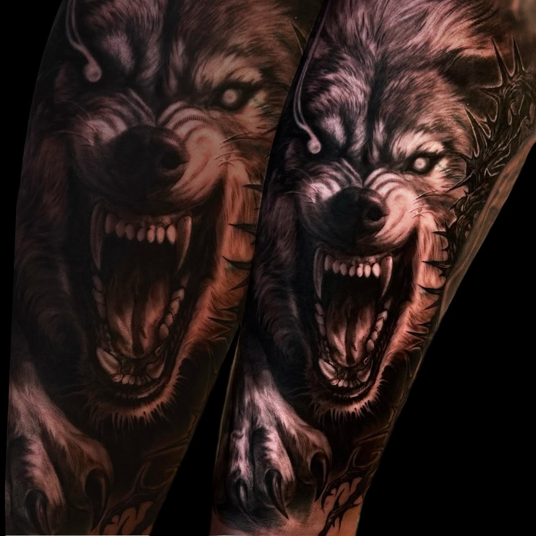 Tattoo by @tattooel_light โ realism, black_and_grey