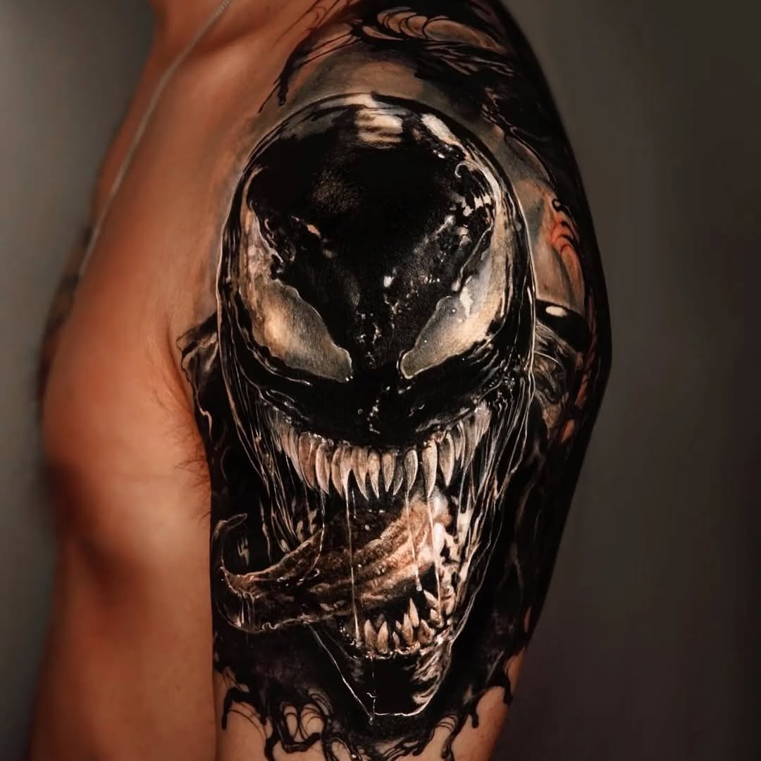 Tattoo by @tattooel_light โ realism, black_and_grey