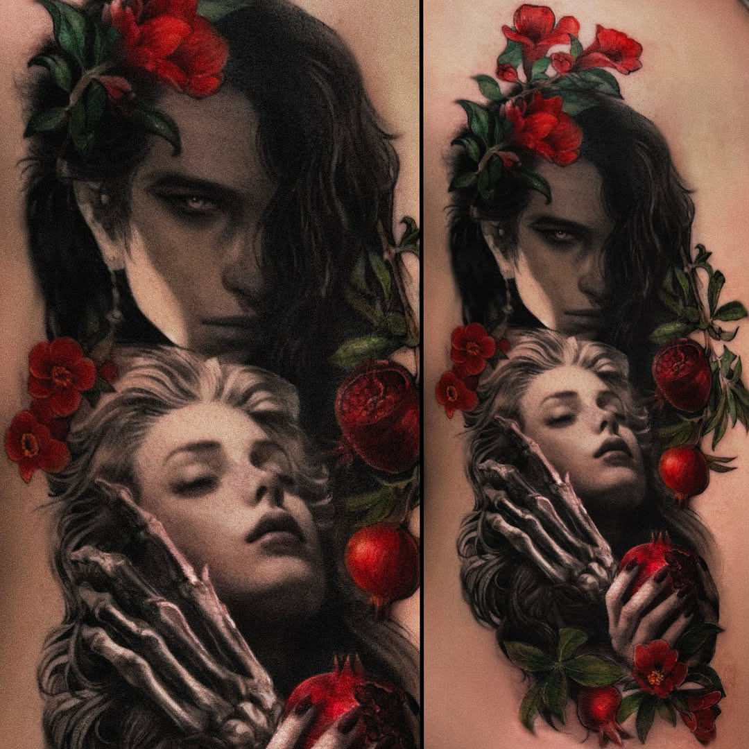 Tattoo by @tattooel_light โ realism, dark_realism