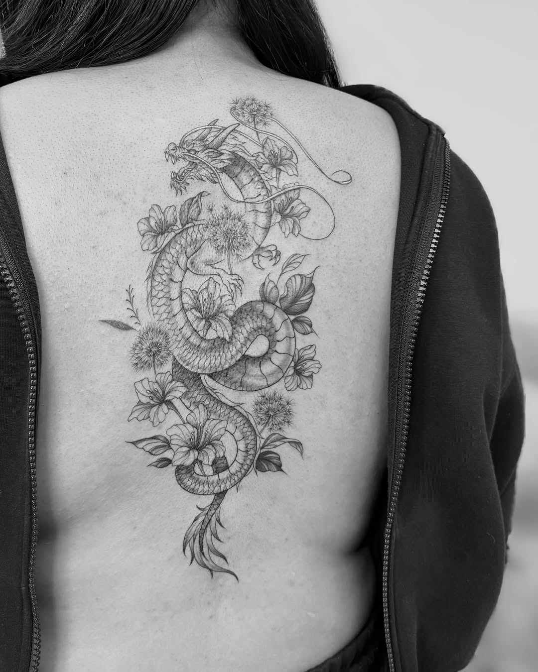 Tattoo by @nganvu.tattoo — japanese_irezumi, fine_line