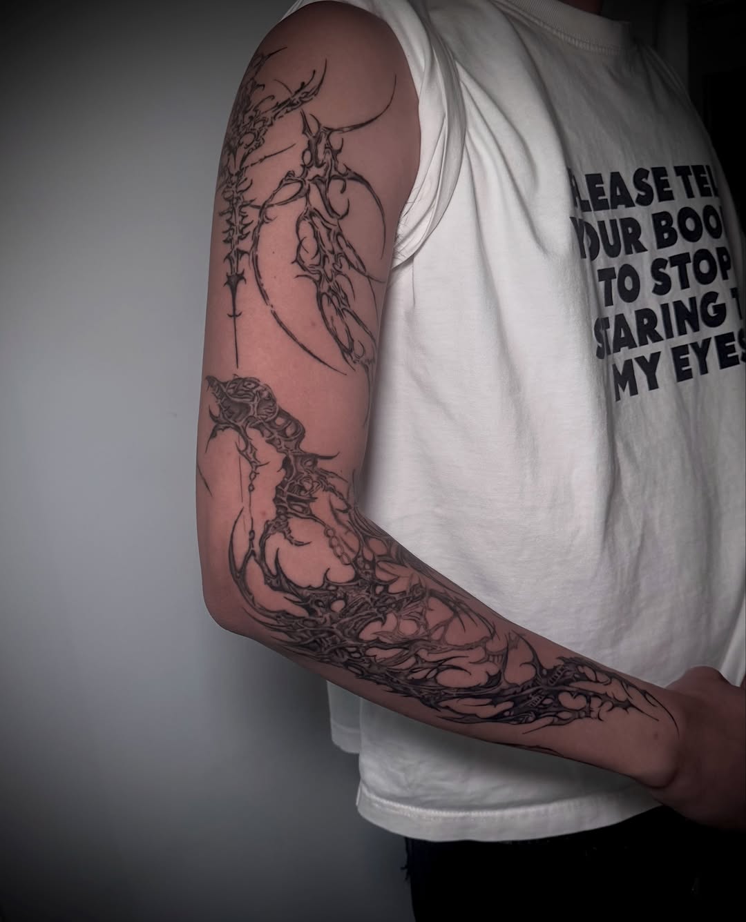 Tattoo by @_c._.yt_ โ blackwork, ornamental
