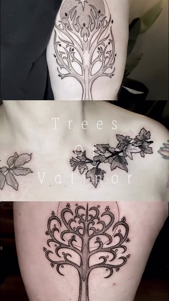 Tattoo by @therowanstarr โ illustrative, black_and_grey