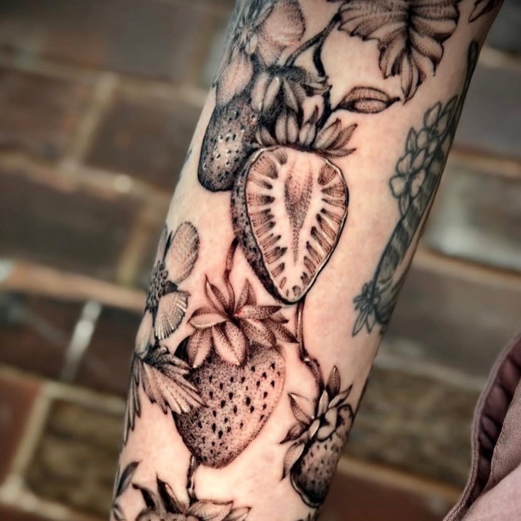 Tattoo by @giokay — black_and_grey