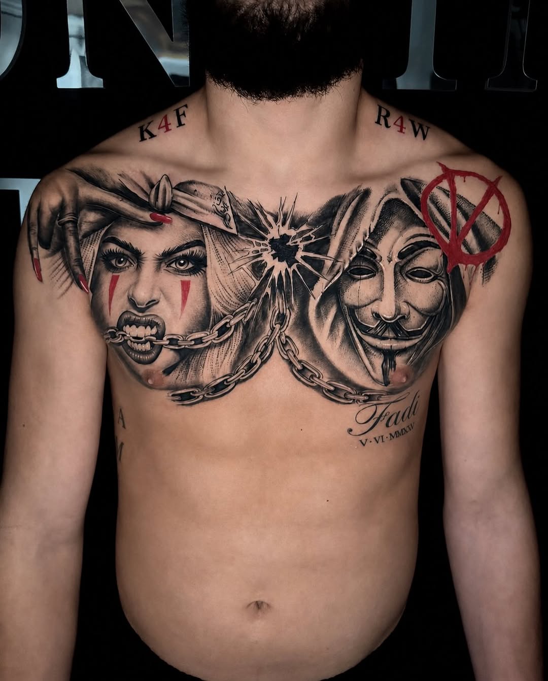 Tattoo by @inklulu_ — realism, black_and_grey