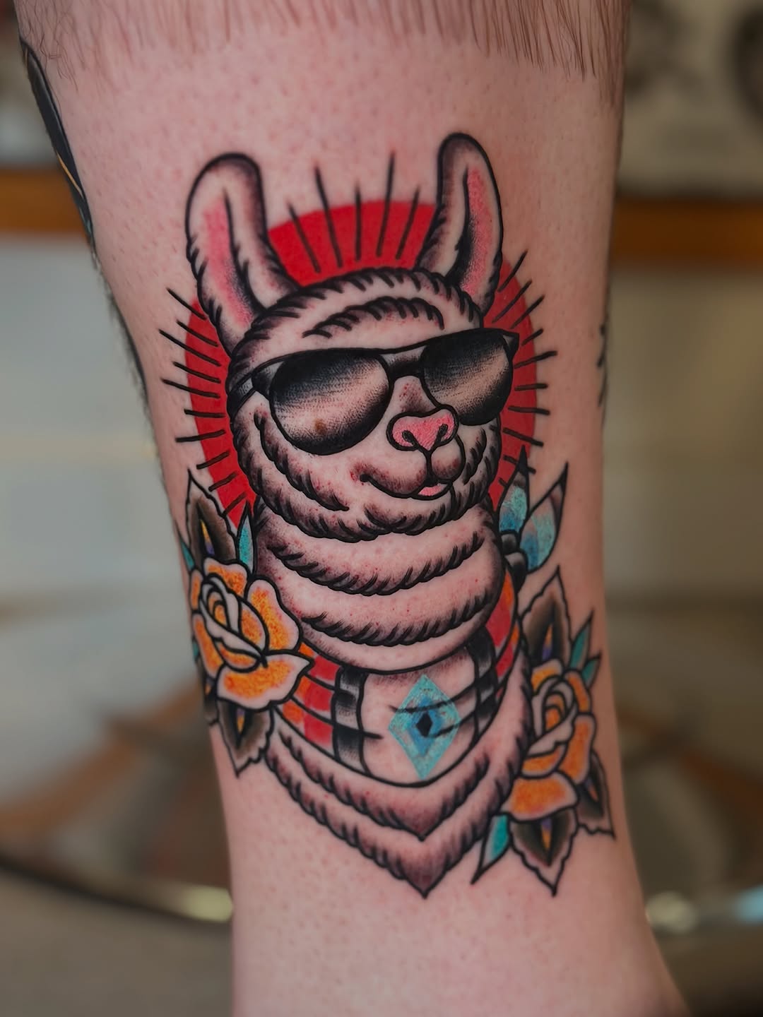 Tattoo by @beardedgentleman — american_traditional, illustrative