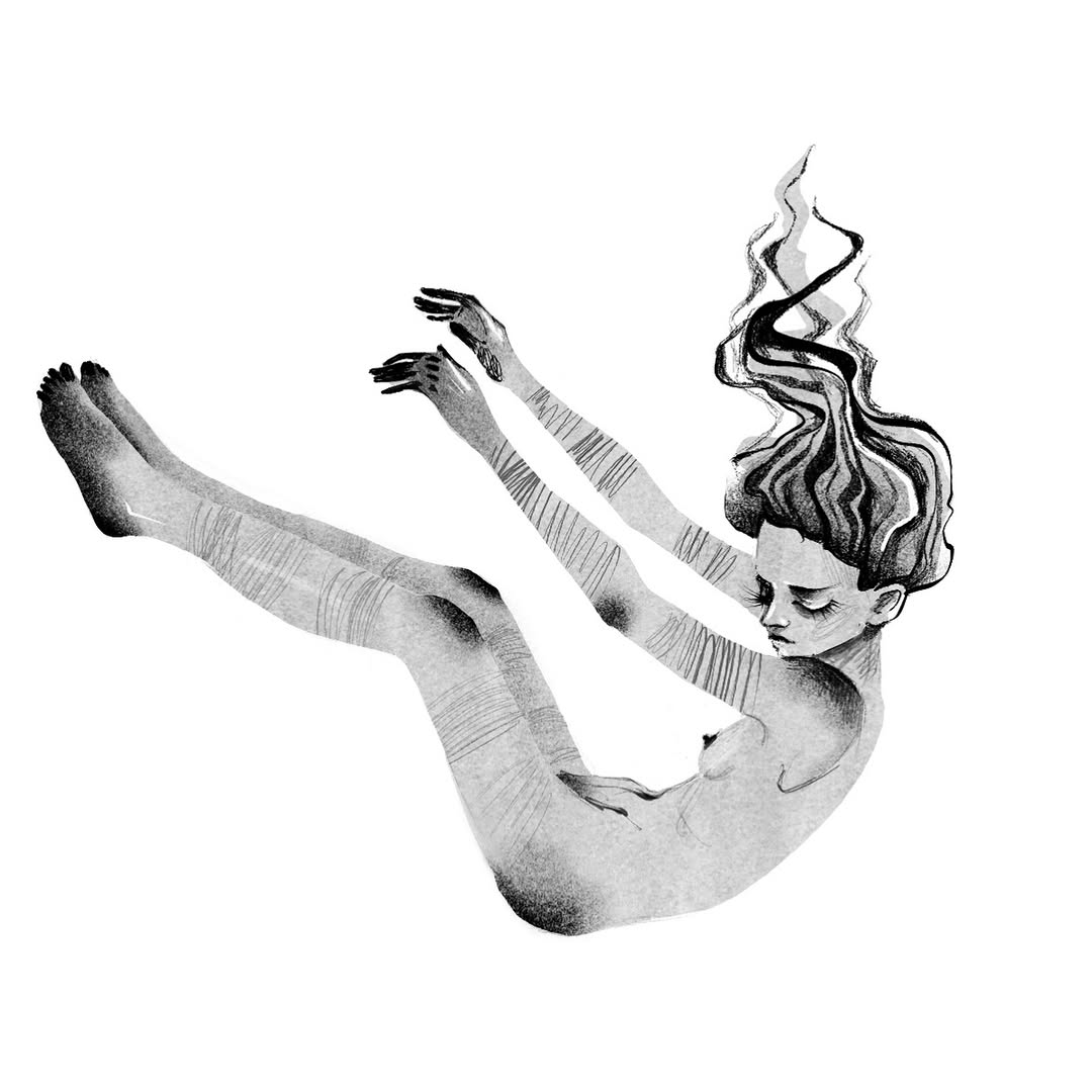 Tattoo by @masha.khelik.ttt — illustrative, black_and_grey