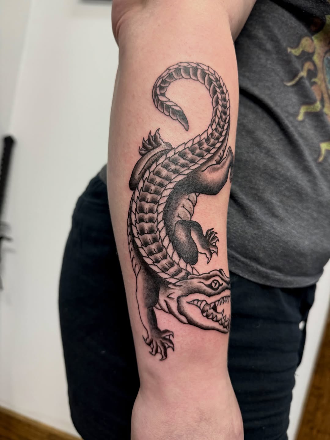 Tattoo by @slicedbyshaylee β american_traditional, black_and_grey