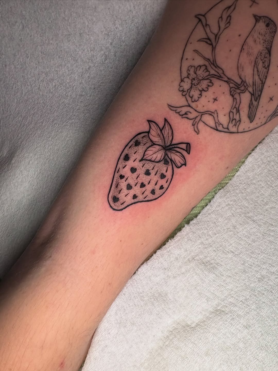 Tattoo by @witching.hourrr โ fine_line, dotwork