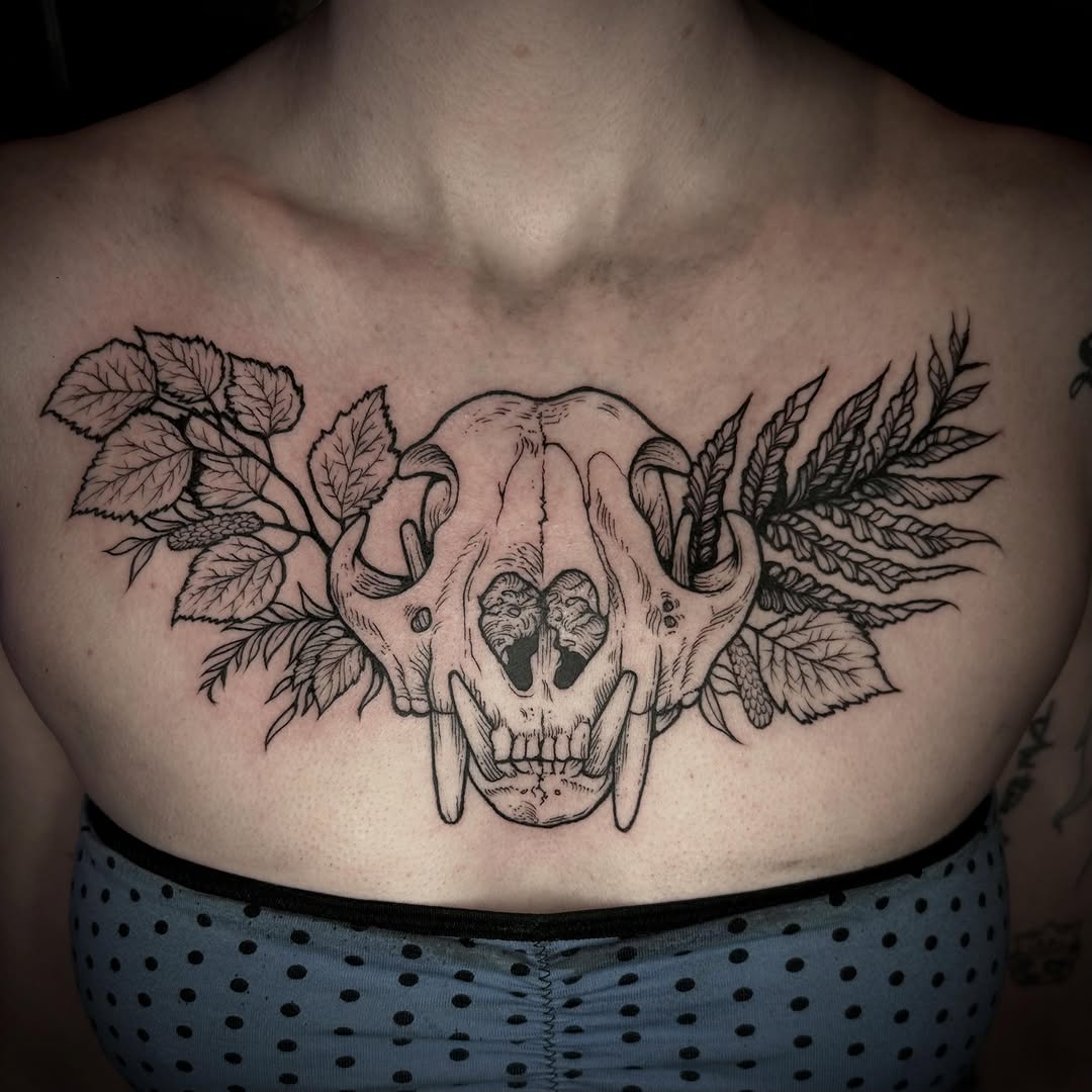Tattoo by @dee.louisee — illustrative, black_and_grey