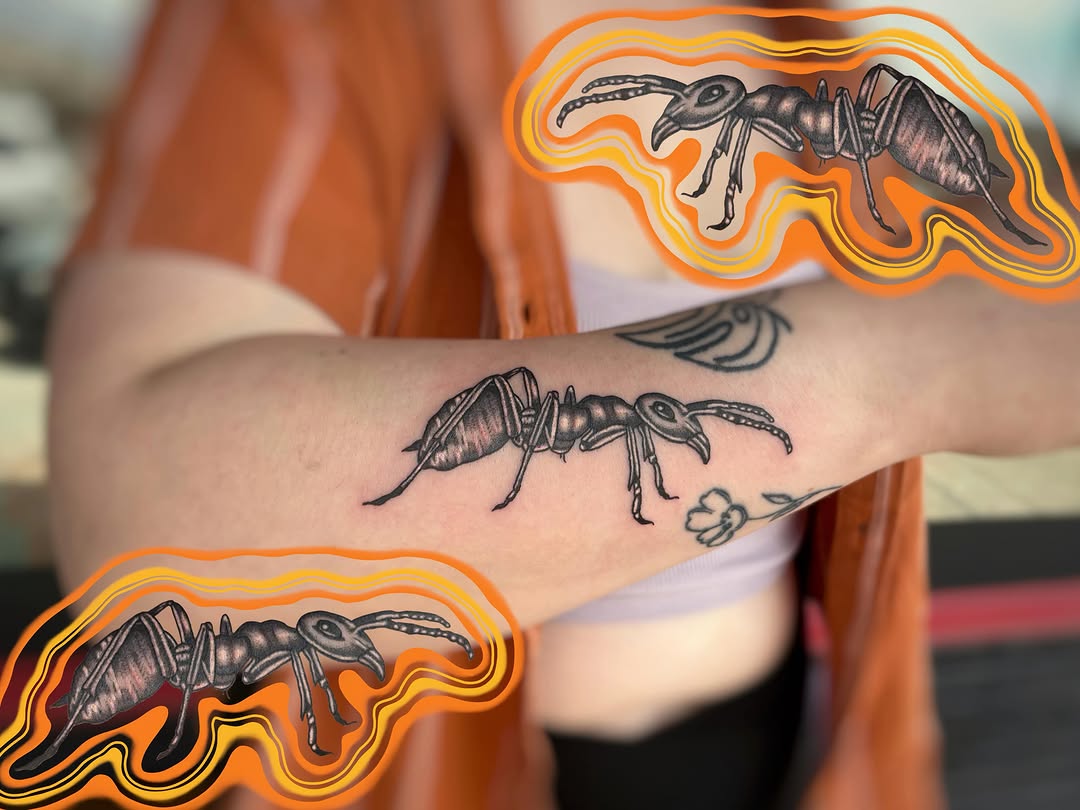 Tattoo by @avabradysart — realism, black_and_grey
