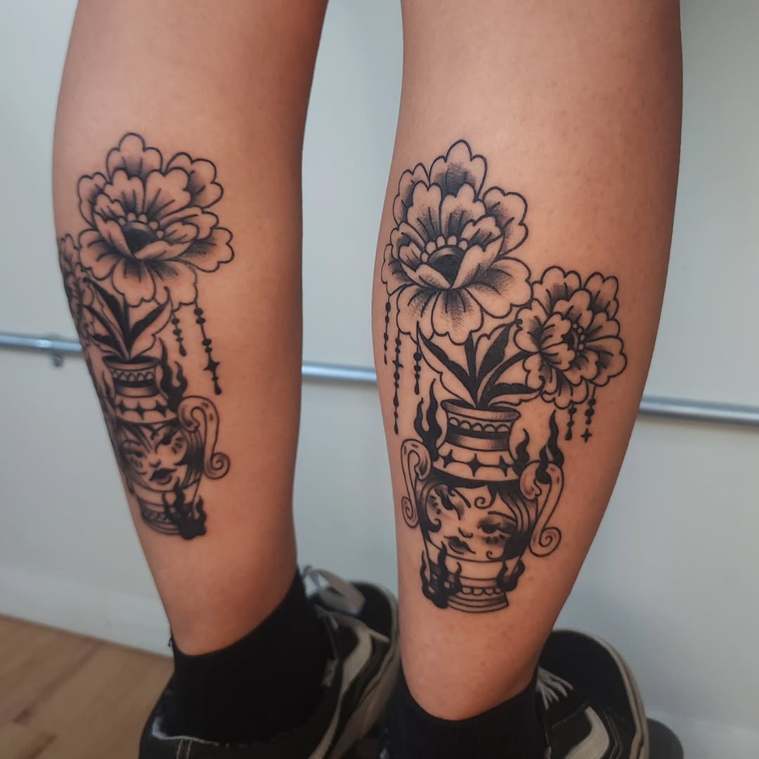 Tattoo by @maxinestewart — american_traditional, illustrative