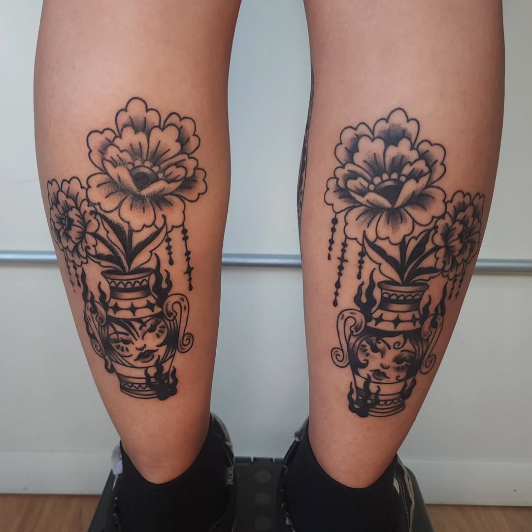 Tattoo by @maxinestewart — american_traditional, illustrative
