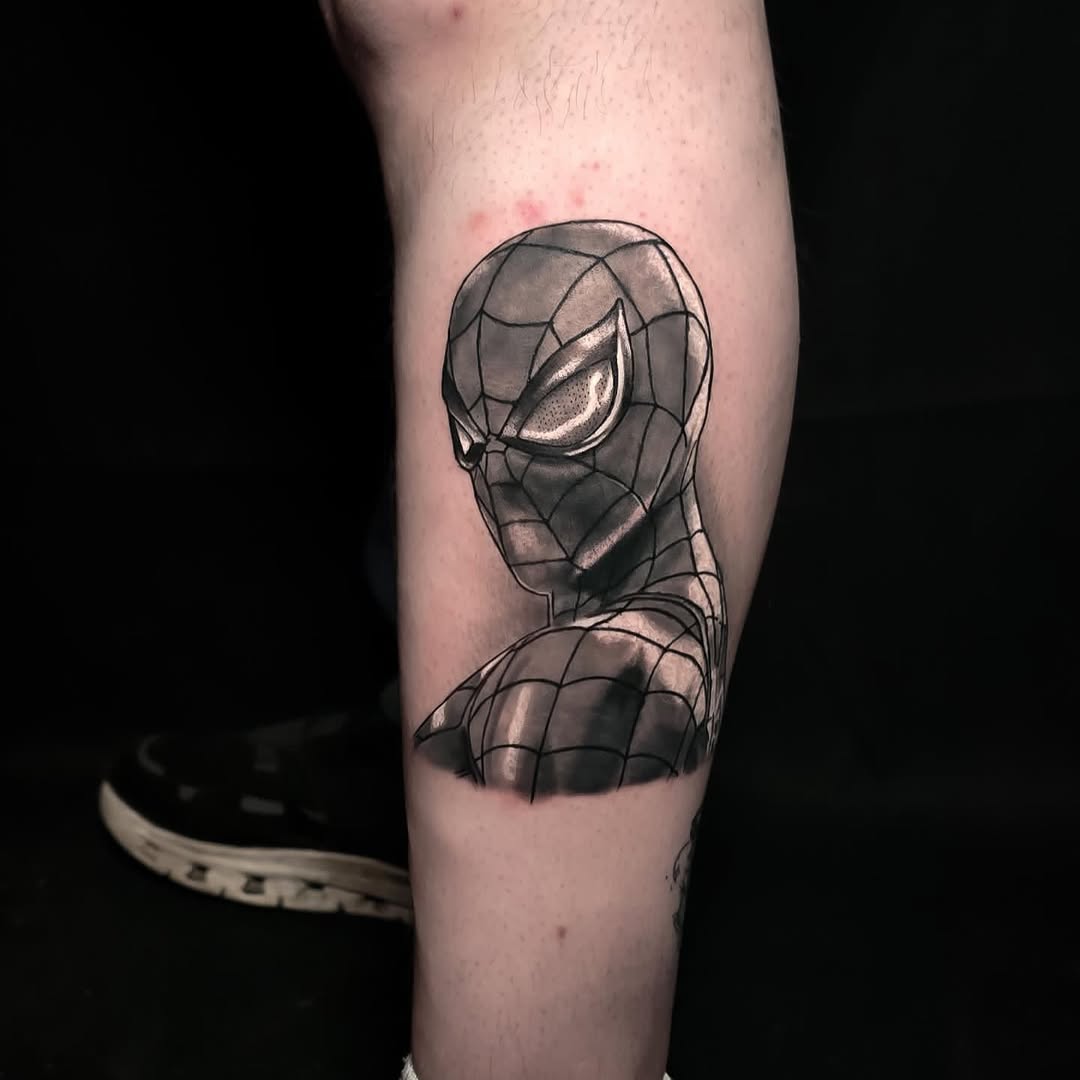 Tattoo by @tyhamiltontattoos โ realism, black_and_grey