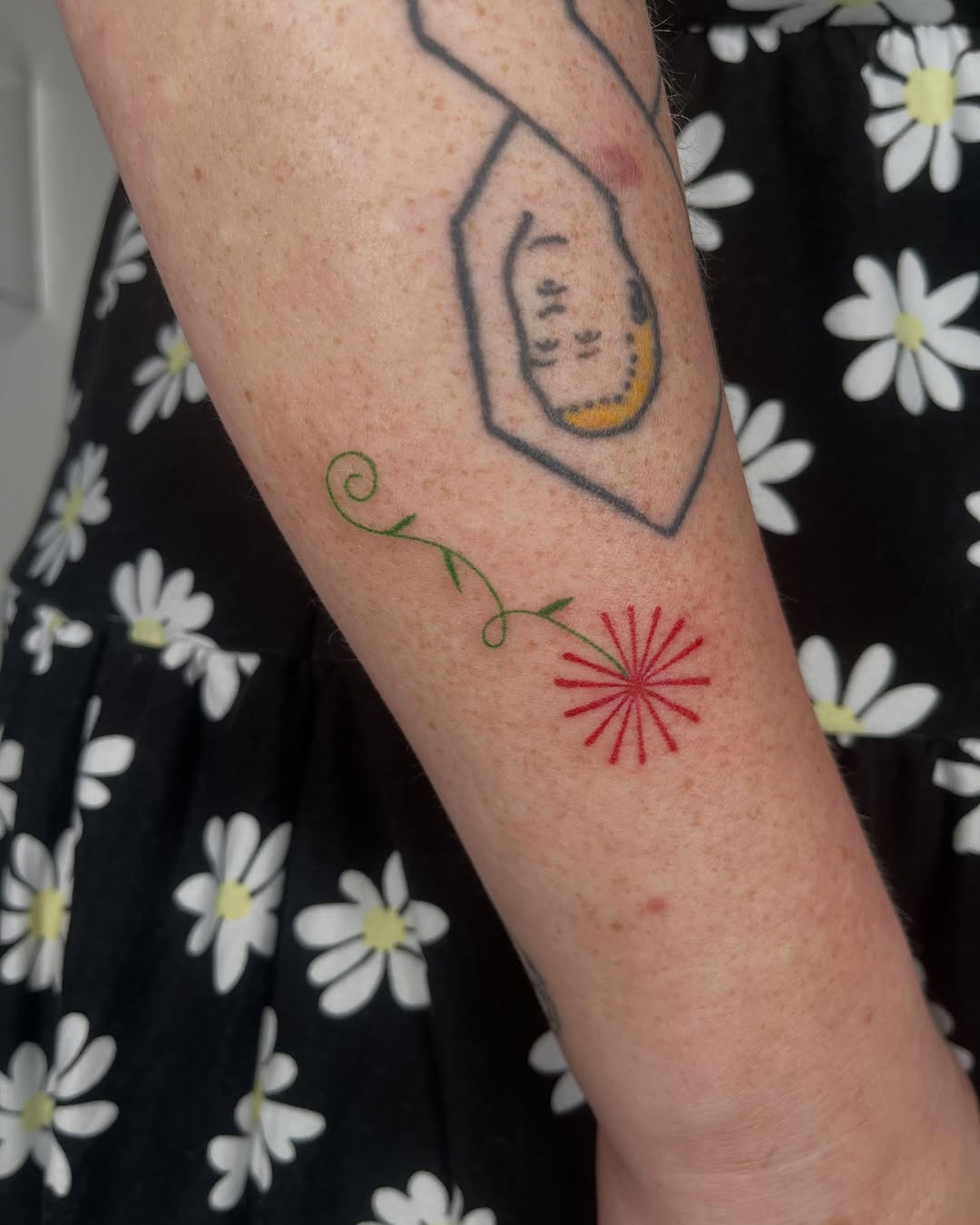 Tattoo by @cowgirlufo — minimalist