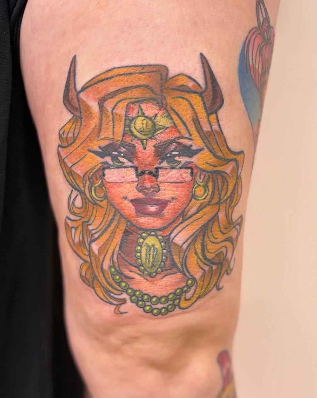 Tattoo by @gabbygoodarts — illustrative, new_school