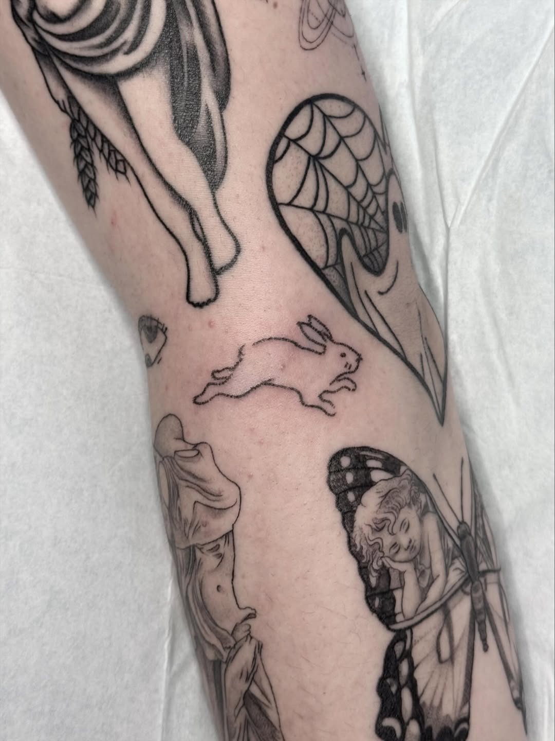 Tattoo by @forrestattoos β black_and_grey