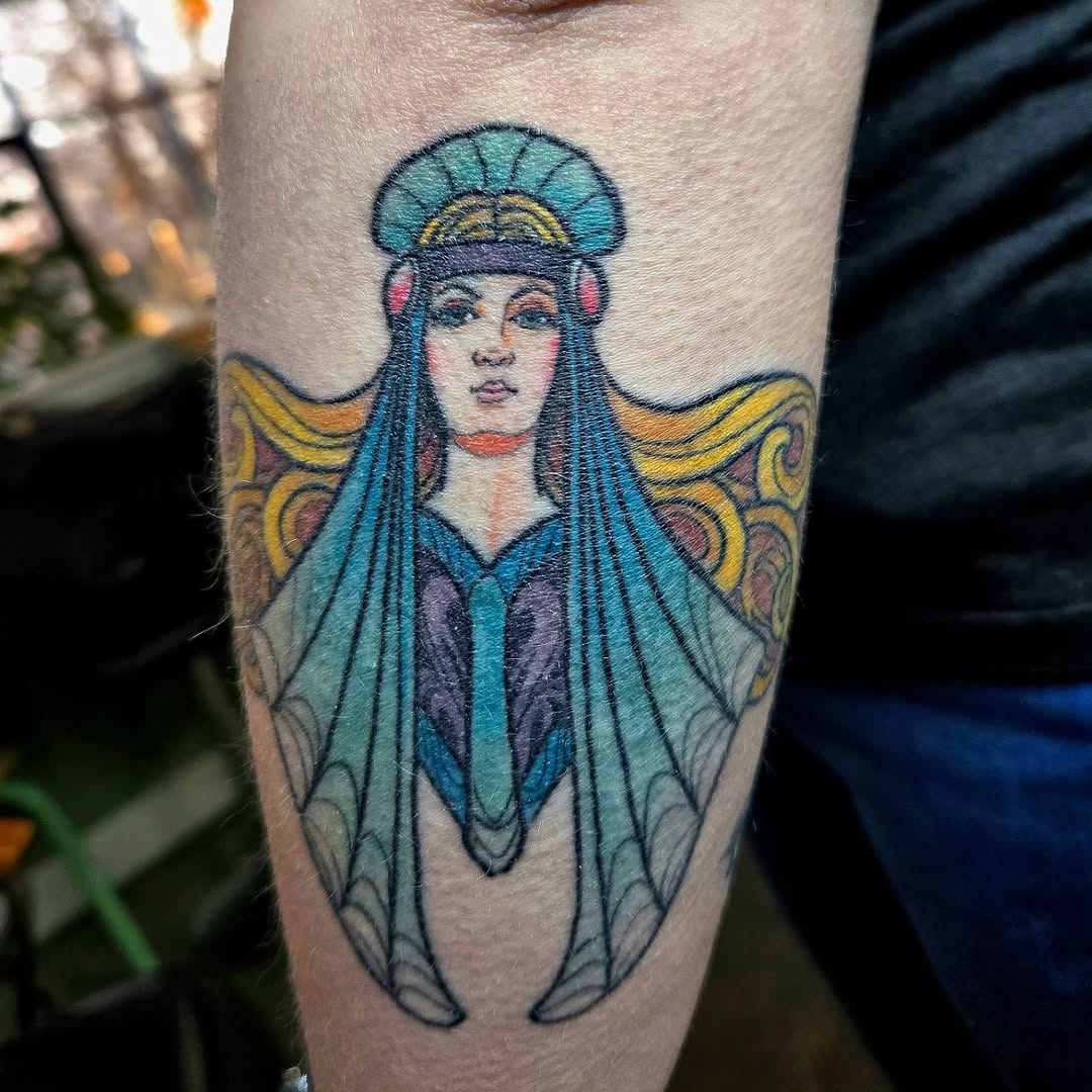 Tattoo by @amhinrichs — new_school
